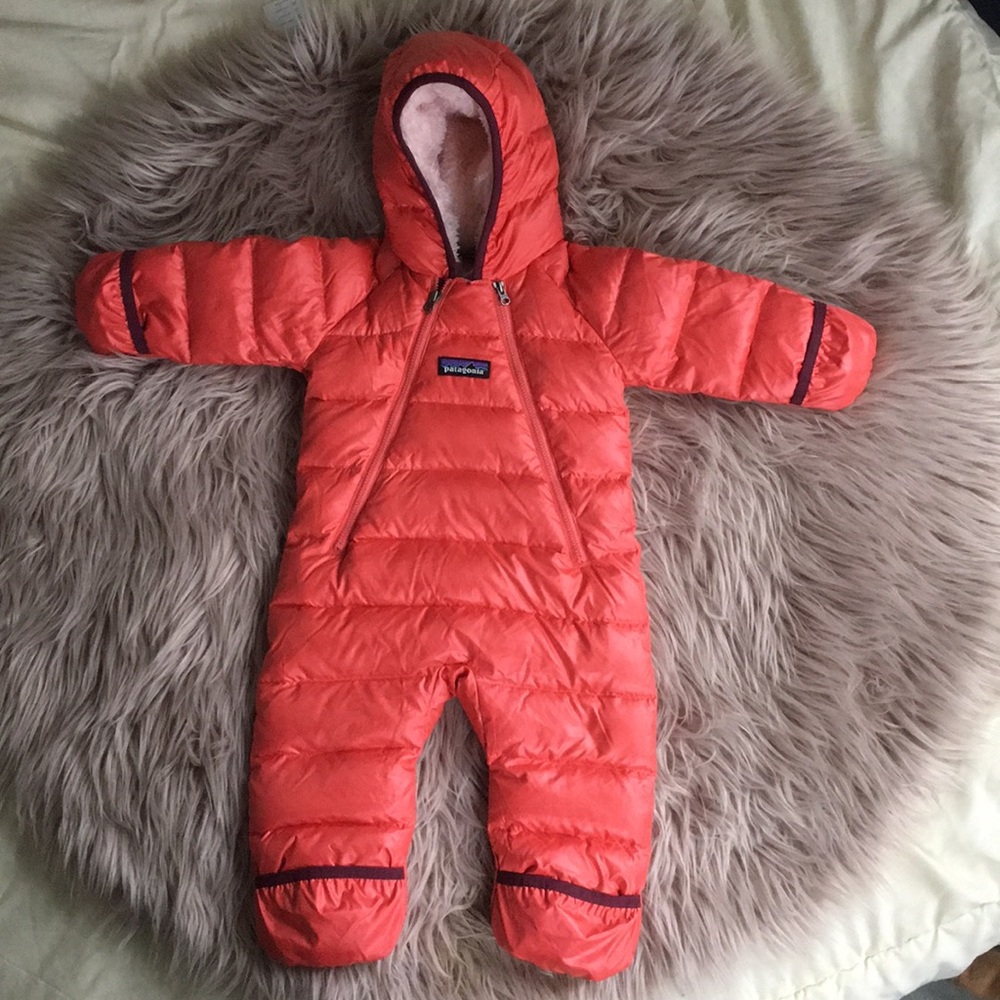 Patagonia down winter suit/puffer bunting
